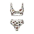thumbnail image 4 of Daiia Various Turtle Women's Bikini Set Two Piece Swimsuit High Waisted Bikini Adjustable Straps Bikini Perfect for Beach, Pool, and Summer Vacation-Small, 4 of 9