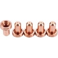 thumbnail image 1 of Gamvdout 5Pcs 9-8215 Plasma Cutter Torch Electrode 9-8210 Nozzle Replacement Tool Set Welding nozzle, 1 of 3
