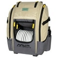 thumbnail image 2 of MVP Disc Sports James Conrad Voyager Slim Backpack Disc Golf Bag (Khaki), 2 of 6