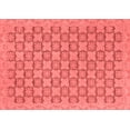 thumbnail image 1 of Ahgly Company Machine Washable Indoor Rectangle Abstract Red Modern Area Rugs, 5' x 8', 1 of 4