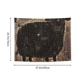 thumbnail image 6 of Hirioo Starry Night Black Sheep Print Tapestry Lightweight Fabric for Bedroom Aesthetic Home Wall Dorm Décor Living Room Decor 29x37 Inch, 6 of 8