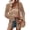 Brown, variant on Women Crochet Cardigan for Summer Spring Fall, Lightweight Oversized Tie Front Hollow Out Long Sleeves Kimono Boho Knit Beach Cover Up with Swimsuit, Bikini, Bathing Suit