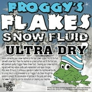 1 Gallon - ULTRA DRY - NO ODOR - Snow Juice Machine Fluid - Froggys Flakes ULTRA (30-50 Foot Float / Drop)