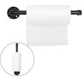 thumbnail image 5 of Wall-Mounted Industrial Pipe Paper Towel Holder, Black, 5 of 7