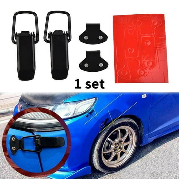 2x Car Bumper Trunk Fender Hatch Lids Quick Release Fastener Clip Accessories