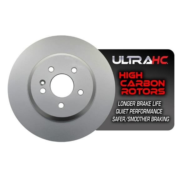 UltraHC Coated High Carbon Brake Rotor, Rear UR000197, Mercedes-Benz ML430 2001-2000