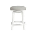 thumbnail image 2 of Alaterre Furniture Ellie Backless Counter Height Wood Stool, White, 2 of 6