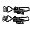 thumbnail image 4 of 2 Pieces Adjustable Clamping Latches Metal Toggle Latch Toggle Clamp Lever Clasp 100kg, Strong Clamping Force, Suitable for Cabinets, Doors, Suitcases, 4 of 4