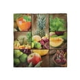 thumbnail image 1 of Nature Head Scarf, Fruit Pineapple Cherry, Head Wrap, 3 Sizes, by Ambesonne, 1 of 2
