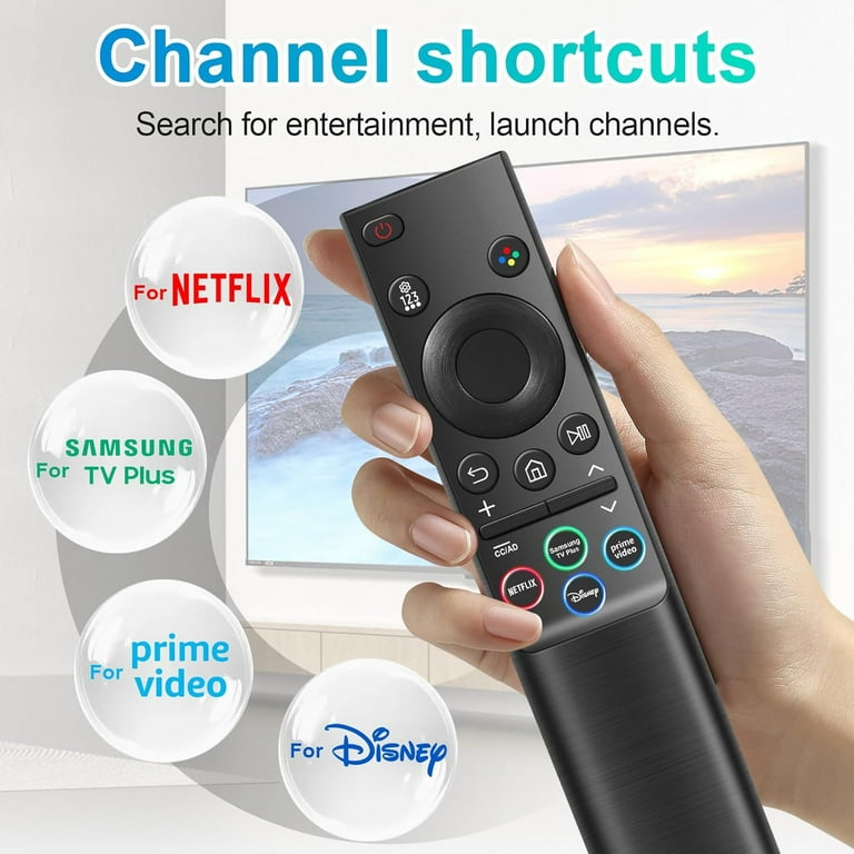 ANFCSMO Universal Remote, Replacement for Samsung Crystal UHD 4K