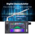 thumbnail image 4 of Receptor de Radio Wdftyju DSP de 4.3 Pulgadas 100k ~ 149MHz SDR con CW AM SSB WFM FM, 4 of 9