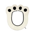thumbnail image 2 of Fiudx Ofertas de la semana Cojín para asiento de inodoro para el hogar, funda tejida para asiento de inodoro de uso Universal, cojín lavable para asiento de inodoro en forma de O, 2 of 6
