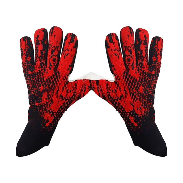 Guantes de portero de látex gruesos y transpirables, guantes de seguridad antideslizantes para porteros de fútbol
