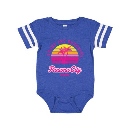 

Inktastic Summer Enjoy the Sunshine Panama City Florida in Pink Gift Baby Boy or Baby Girl Bodysuit