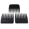 thumbnail image 4 of Bunblic 2 4pack 3pcs Detangling Hair Comb Hair Conditioning Rake Comb Wide Tooth 3 Pcs, 4 of 8