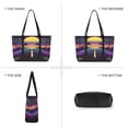 thumbnail image 6 of FORMRS Canvas Laptop Tote Bag for Women with 15.6" Computer Compartments Shoulder Handbag, Neon Road, 6 of 7