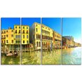 thumbnail image 2 of Impression sur Toile Toile Grand Canal Venise Teinté Jaune, 2 of 3