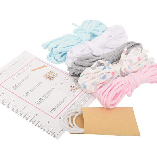 Confetti Cake Adult Women's Eco DIY Scrunchie Kit