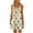 Khaki, variant on IROINNID Women's Beach Dresses Hawaiian Sleeveless Sling Shift Dress Summer Loose Comfy Boho Prints Drop Waist Dress