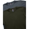 thumbnail image 2 of Quad Seven Boy's Thermal Top - 2 Pack Waffle Knit Crewneck Pullover Long Sleeve Shirts for Boys 8-18, 2 of 7