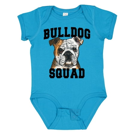 

Inktastic Dog Bulldog Squad Gift Baby Boy or Baby Girl Bodysuit