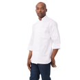 thumbnail image 2 of Chef Works Men's Morocco Chef Coat, White, X-Large, 2 of 4