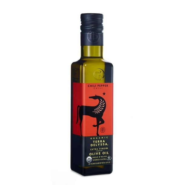 Huile d'olive extra vierge biologique tunisienne de Terra Delyssa - Chili 250 ml