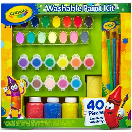 paint crayola washable walmart activity palette