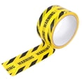 thumbnail image 2 of KAKOWELY Safety Tape 1 Roll Warning Safety Tape Safe Self Adhesive Sticker Warning Tape Masking Tape Safety Stripes Tape for Walls Floors Pipes (Yellow), 2 of 5