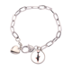 thumbnail image 1 of Pulsera de cadena de corazón joyería encanto moda, 1 of 3
