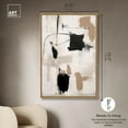 thumbnail image 5 of Strings in Abstraction Canvas Muted Abstract Wall Art by Art Remedy, Gold Frame, 36" x 54", 5 of 7