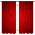 thumbnail image 2 of Super Hero Spider Curtains, Red Superhero Spider Web Boys Curtains for Kids Baby Room Living Room Bedroom Nursery Playroom Blackout Drapes 2 Panel Sets, 52"x84" Inch, 2 of 5