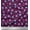 Dark Magenta, variant on Soimoi Cotton Duck Fabric Leaves & Periwinkle Floral Printed Fabric 1 Yard 42 Inch Wide