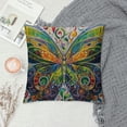 thumbnail image 2 of FUMJ Colorful Butterfly Decorative Throw Pillow Covers Farmhouse Cushion Cover for Home Couch Sofa Bench Decor, 2 of 5