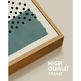 thumbnail image 5 of SHENIFY Boho Abstract Wall Art 16x24in3pcs Natural Framed Mid-Century Color Block Shape Illustrations Modern Minimalist Painting Decorative Artwork, 5 of 5