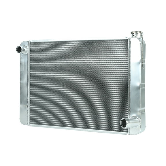 28"X19" Universal High Performance 2 Row Aluminum Radiator For Chevy GM SBC BBC