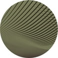 thumbnail image 1 of Ahgly Company Tapis Rond Lavable en Machine Intérieur Transitionnel Marron Chocolat, 3 Pieds Rond, 1 of 7