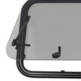 thumbnail image 6 of RV Exit Window 35.43" x 21.65" RV Push Out Window Modern Camper Emergency Window with Window Screen RV Window Replacement for Bathroom Caravan Camper Van, Black & White, 6 of 18