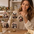 thumbnail image 7 of Christmas DIY Diamond Art Hanging Ornaments, 6-Piece Christmas Craft Kit with Sparkling Tree Pendants for Holiday Home Decor and Handmade Gifts, 7 of 7