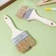 thumbnail image 2 of SHISUYAN 10Pcs Multi Color Wood Handle Chip Paint Brushes For Home Improvement, 2 of 9