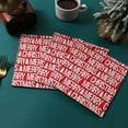 thumbnail image 6 of 20pcs Christmas-Themed Paper Napkins (16.5x16.5cm): Food-Grade Thickened Eco-Paper, MERRY CHRISTMAS + Tree Print – Festive Decor for Parties/Gatherings, 6 of 6