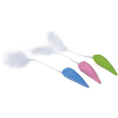 Petlinks Felt Mice 3/Pkg-