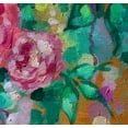 thumbnail image 2 of Boho Hue Studio 21x20 White Modern Wood Framed Museum Art Print Titled - Peripheral Rose 4, 2 of 4