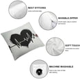 thumbnail image 4 of Awypu Mothers Day Pillow Covers Mom Heart Throw Pillow Covers Happy Mother's Day Decorative Pillow Case Red Love Cushion Cases Soft  Pillowcase for Couch Sofa Bedroom  2pcs 12x12in, 4 of 6
