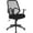 Black, variant on Flash Furniture Salerno Series High Back Black Mesh Office Chair with Arms