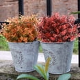 thumbnail image 2 of 8 Bundles Outdoor Artificial Boxwood UV Resistant Fake Stems Plants, Faux Plastic Greenery for Indoor Outside Hanging Plants Garden Porch Window Box Home Wedding Farmhouse Décor, 2 of 5