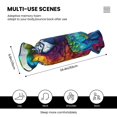 thumbnail image 3 of Salouo Colorful Parrot Jungle Dream Pattern Cute Bolster Pillow,Cylindrical Pillow Long Pillow for Bed Round Side Pillow for Knee/Leg/Neck ,- Length 24.4" x 9.8" Diameter, 3 of 8