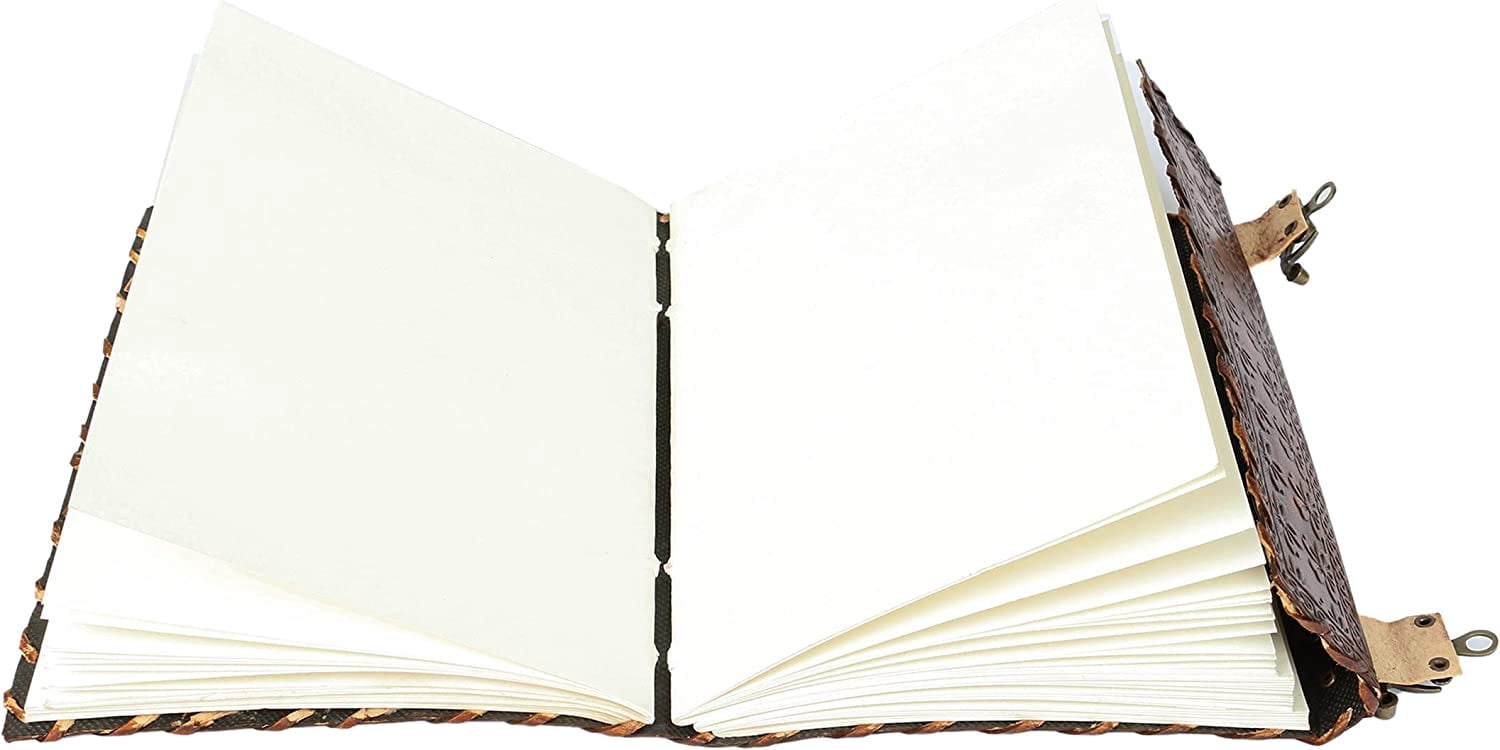 Leather Journal Book Seven Chakra Medieval Stone Embossed Handmade Book of Shadows Notebook Office Diary College Book Poetry Book Sketch Book 10 x 13 inches