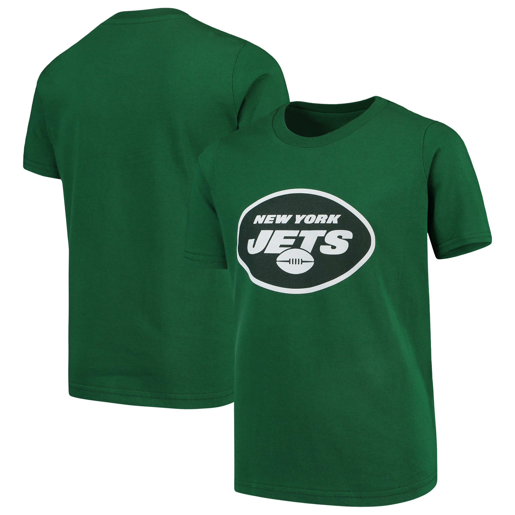 Youth Green New York Jets Team Color TShirt