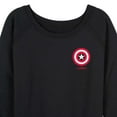 thumbnail image 3 of Marvel Captain America: Brave New World - Icon - Women's French Terry Pullover Sweatshirt, 3 of 5